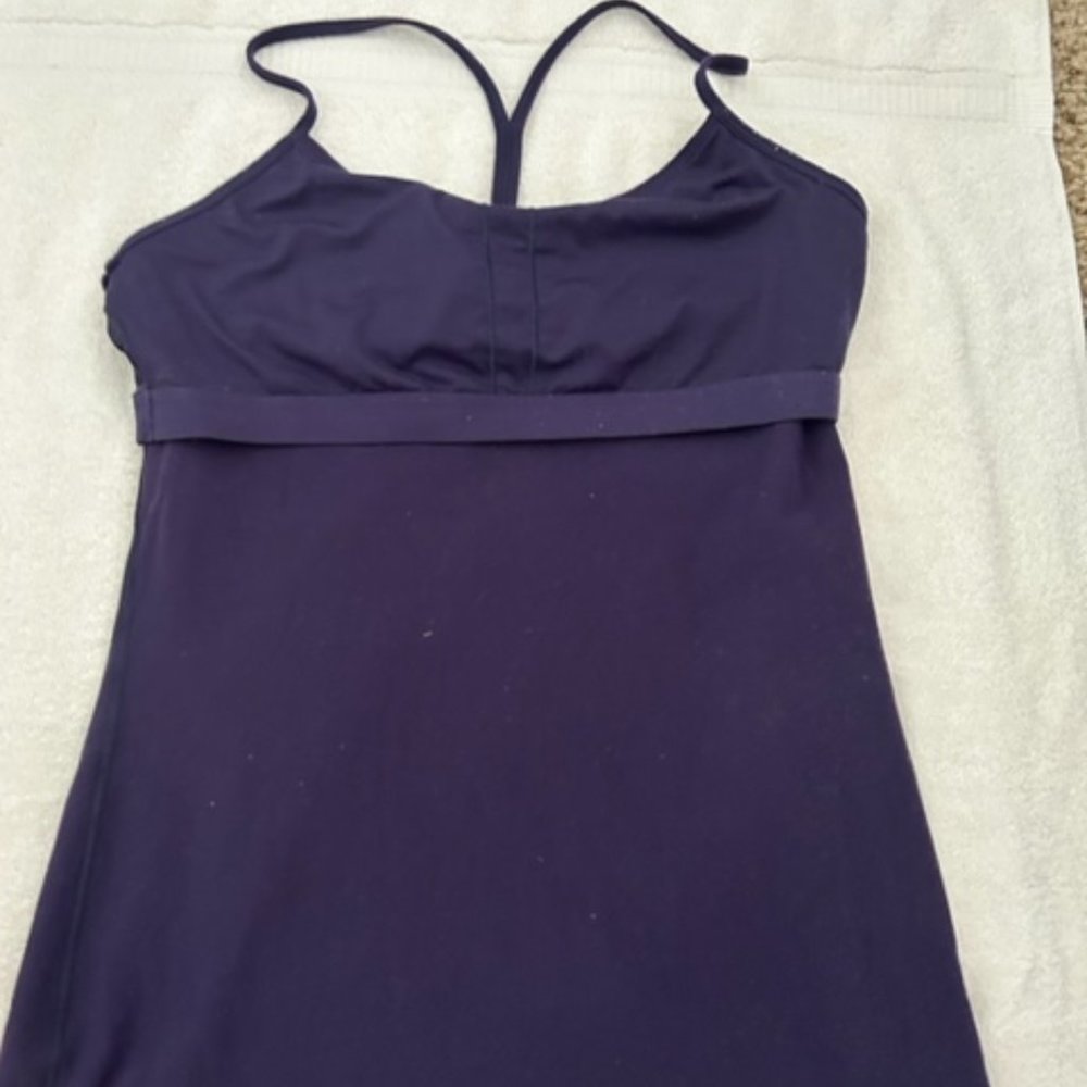 Lululemon Power Y Dark Purple Size 8 - Picture 4 of 6